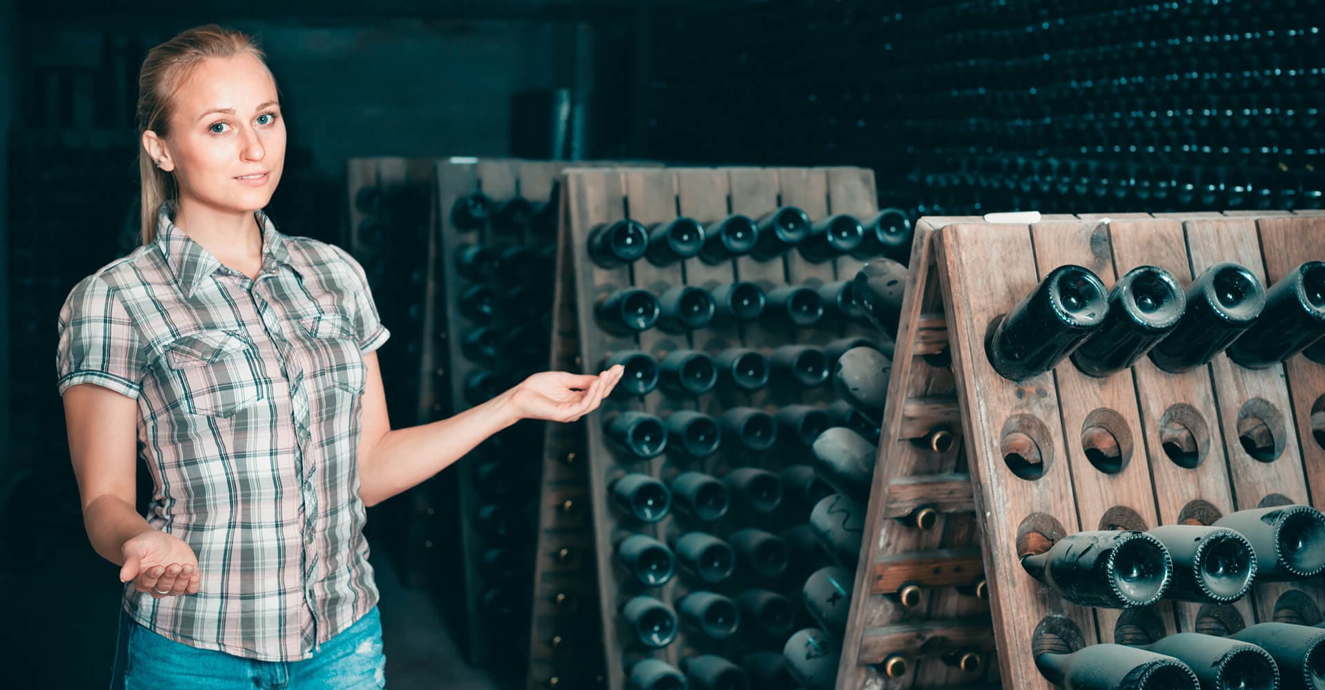 Wine Cellar Background